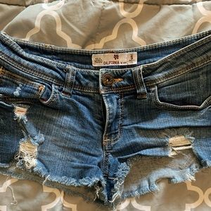 Jean shorts